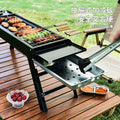 Bbq grill for homebbq grill outdoor foldable portable small barbecue stove charcoal carbon grill rack tool kebabs