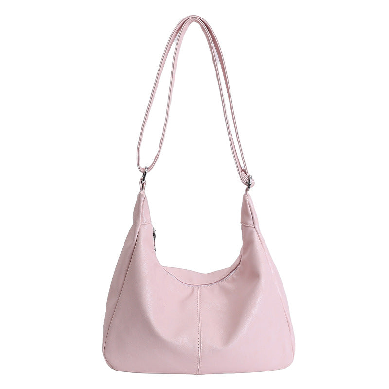 early autumn small fresh bag women's bag 2026 new versatile simple shoulder bag large capacity work clothing crossbody bag