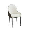Luxury custom leather stool for home - modern minimalist design, direct from factory, nordic dining chair for living room and dining area