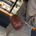 First layer vegetable tanned cowhide women's bag fashioneasiest for matchnew arrivaltrendysummercasual shoulder crossbody bag shell bag coin purse