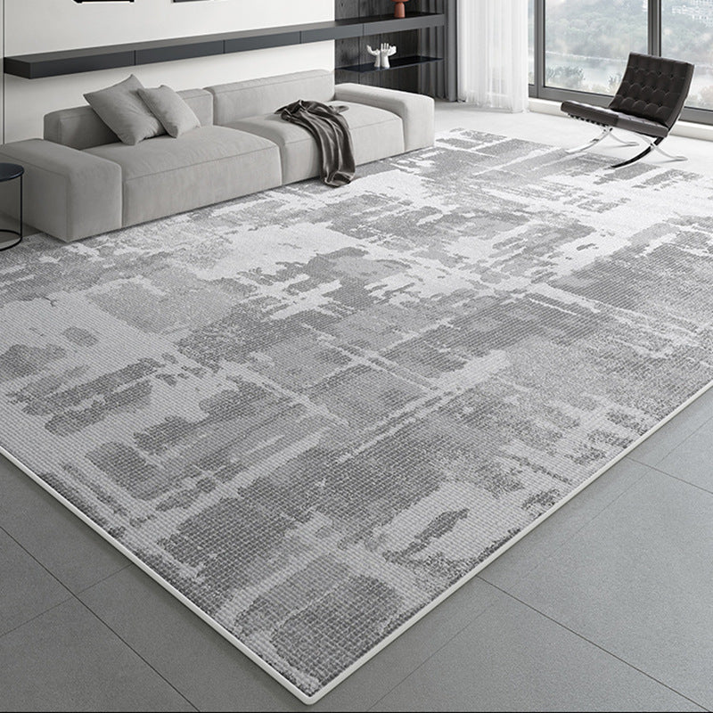 Carpet living room bedroom  new waterproof bedside no-wash and wipeable accessible luxuryclassy cream style coffee table floor mat