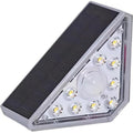 Solar powered outdoor stair lights - waterproof motion sensor step lights for patios, gardens, and walkways