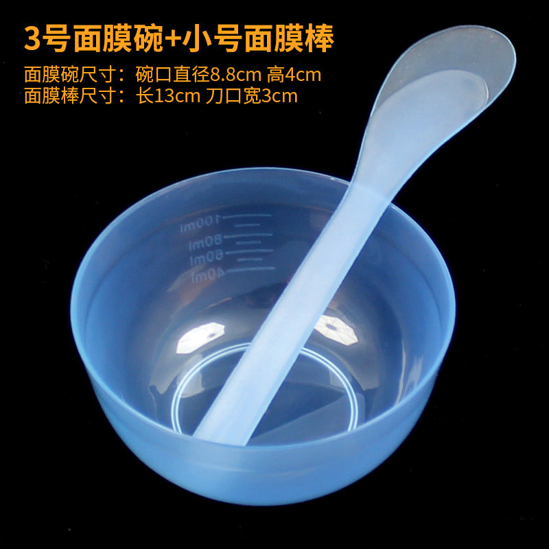 Wholesale plastic bowls for spa & beauty: mixing bowls, mask spatulas, #3 bowls, mask applicators, stirring sticks, mask tools, mask bowls