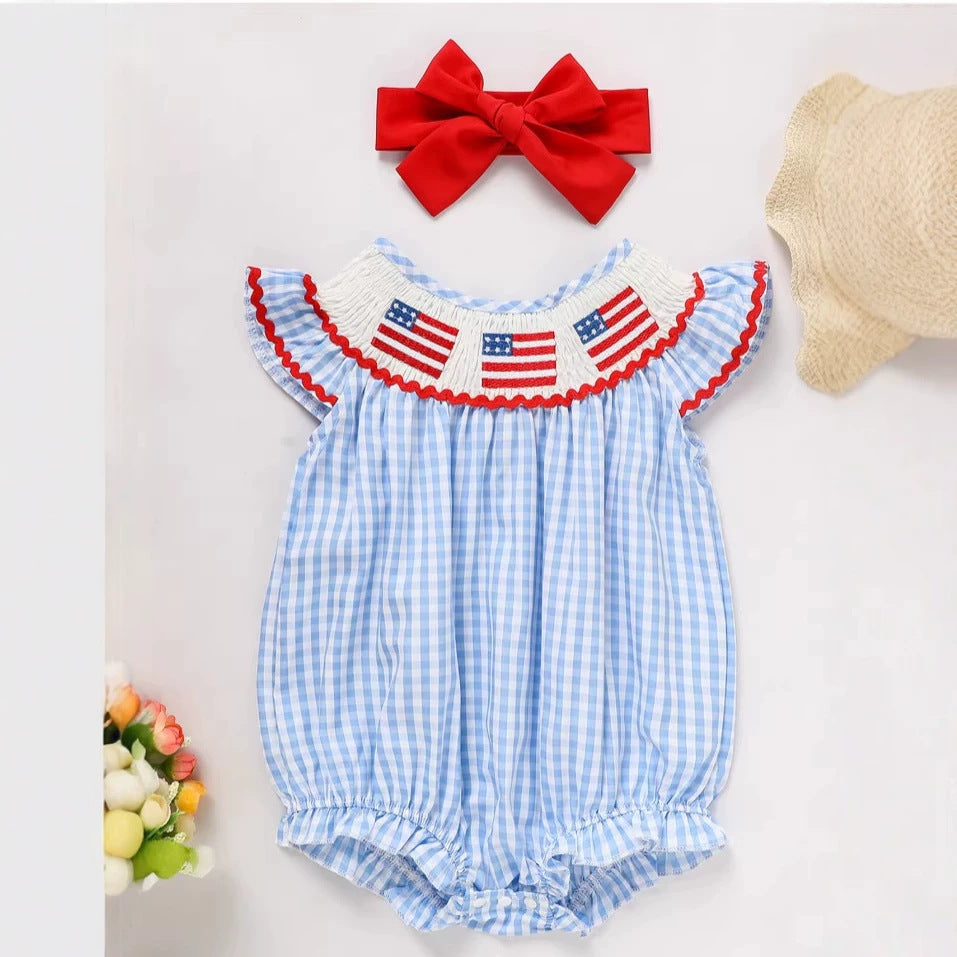 Baby cute independence day onesie