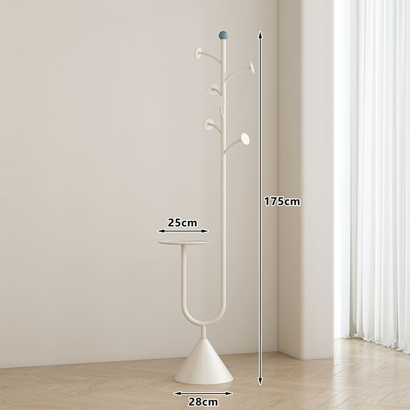 Casual clothes hanger italianaccessible luxury bedroom accessible luxury storage cream for home space floor-standing clothes coat rack shelf