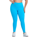 European and american plus size high-waisted tummy control yoga pants for women, triple-stitched butt-lifting elastic workout leggings, running fitness pants