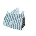 Inscasual scandinavianaccessible luxurystripes tissue box living room bedroom fabric tissue storage box towel tissue bag