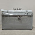 Lp19 genuine leather lunch box bag new arrival gigi same style kelly bag pebbled cowhide satchel bag simple shoulder bag for women