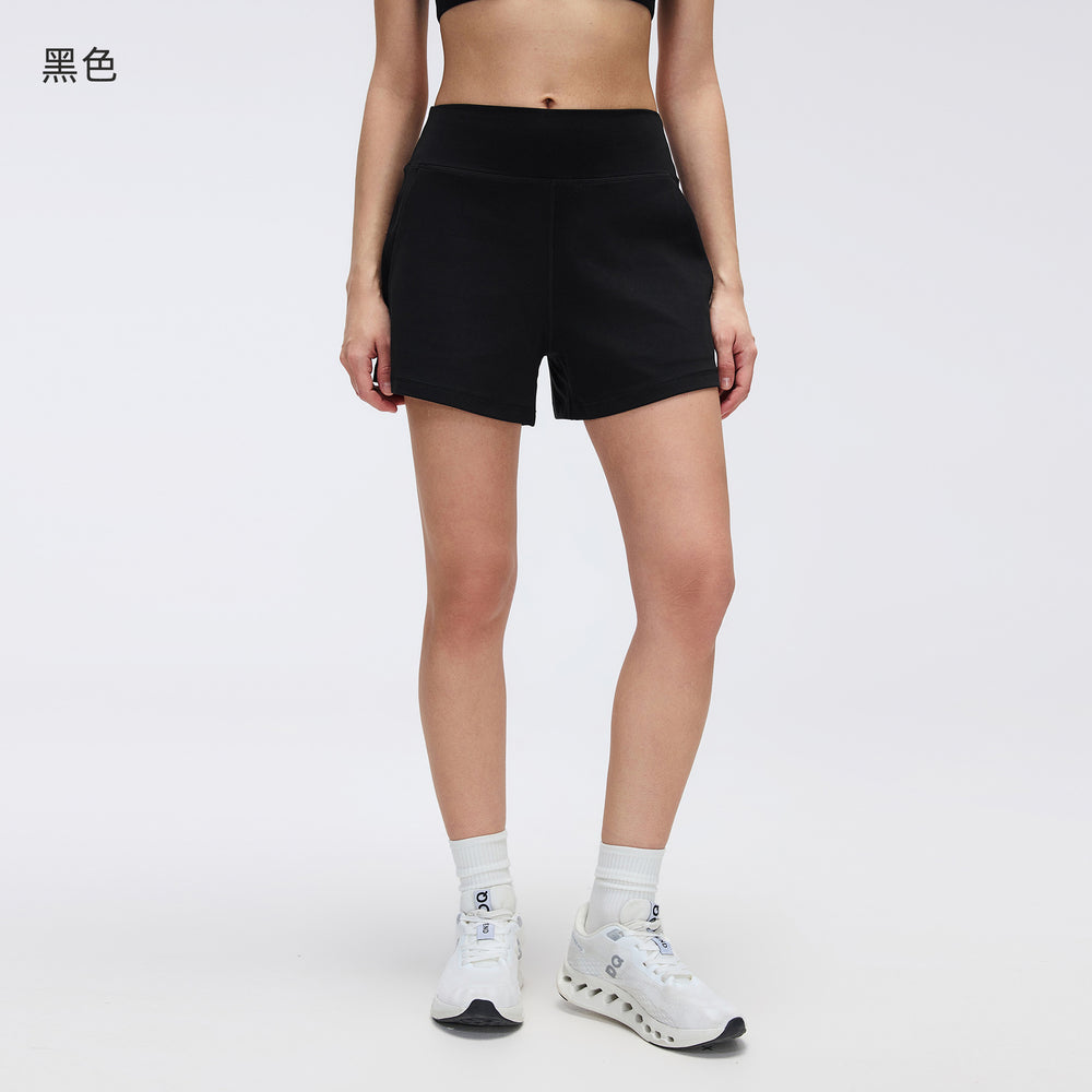 Women's high-waisted yoga shorts - summer fitness shorts, loose fit, slimming, casual, breathable, running & workout pants - d26076