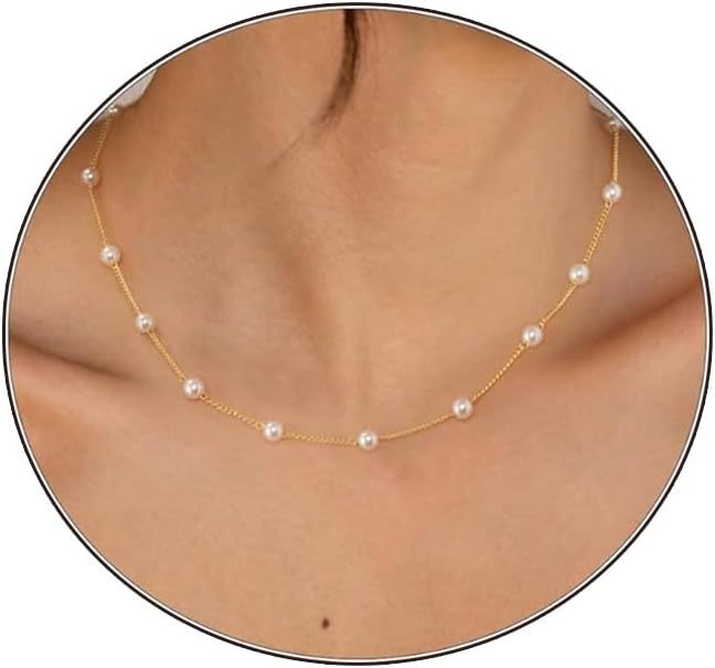 New arrivalniche stylecasual metal circle pearl pendant y necklace fashioneleganttrendy women's chain accessories