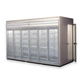 Post-added cold storage glass door vegetable and fruit room quick-freezing room ice room seafood room beverage cabinet meat cabinet air curtain cabinet