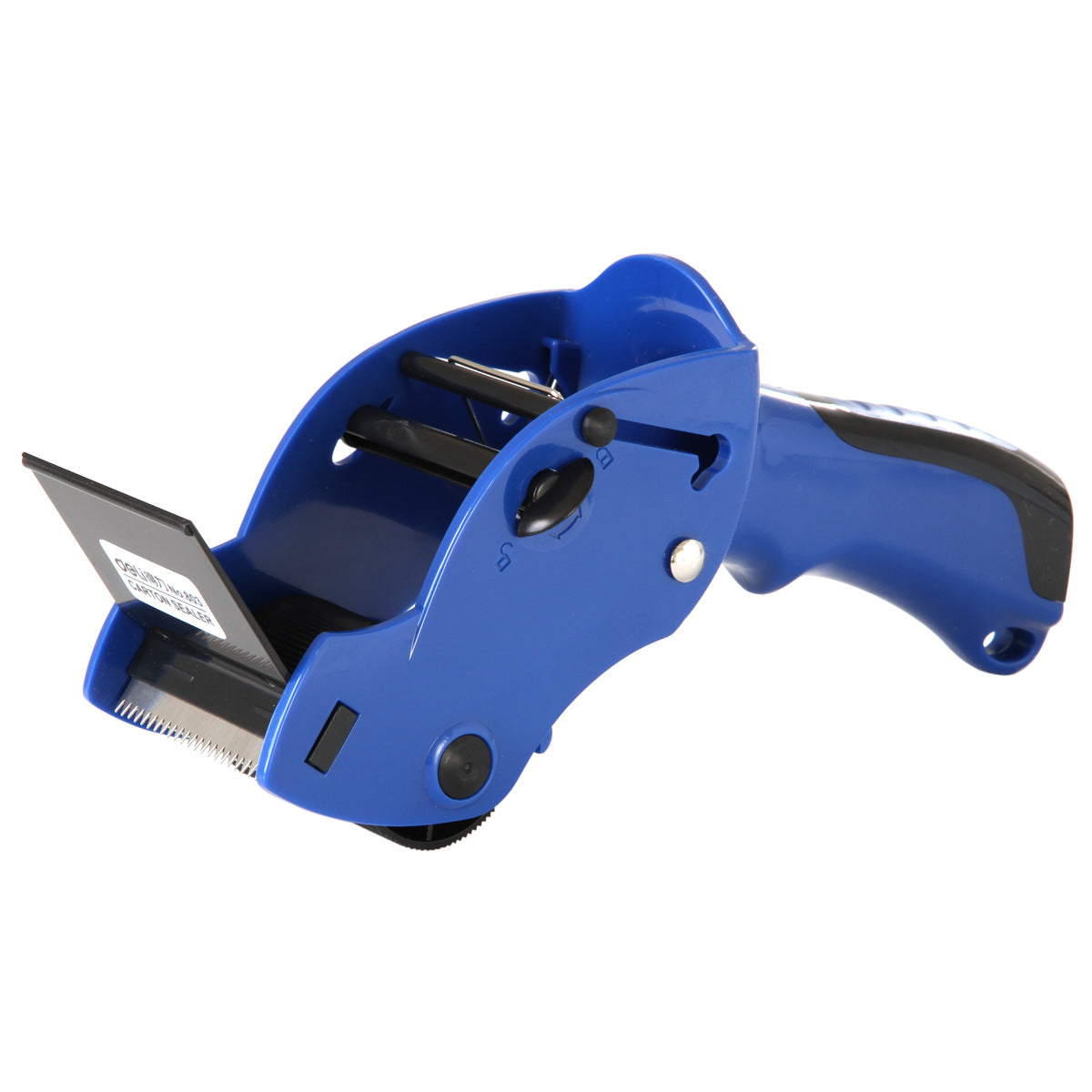 Deli 803 labor-saving box sealer, tape machine 6cm scotch tape cutter, handheld baler packer