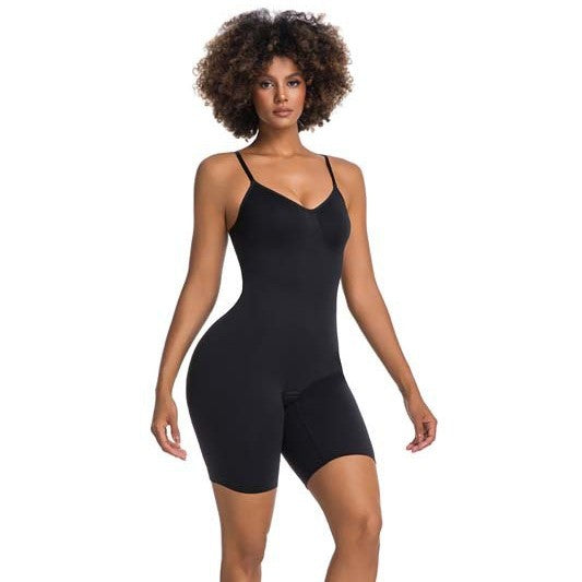 Cross-border hot-selling seamless shapewear, slim-fitting belly and hip lift suspenders, adjustable boxers, breasted integrated