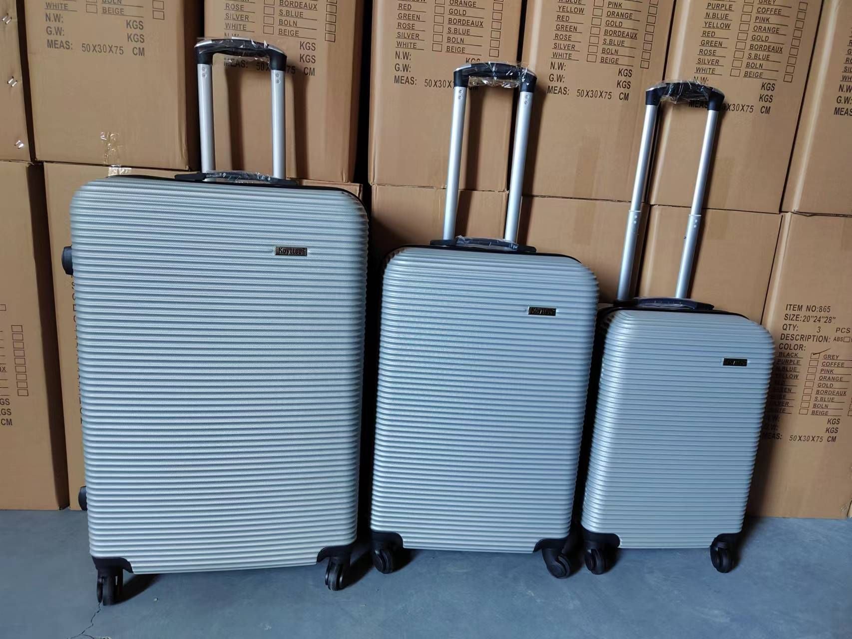 Cross-border special ABS material boarding case, gift travel password box, strong waterproof universal wheel trolley case