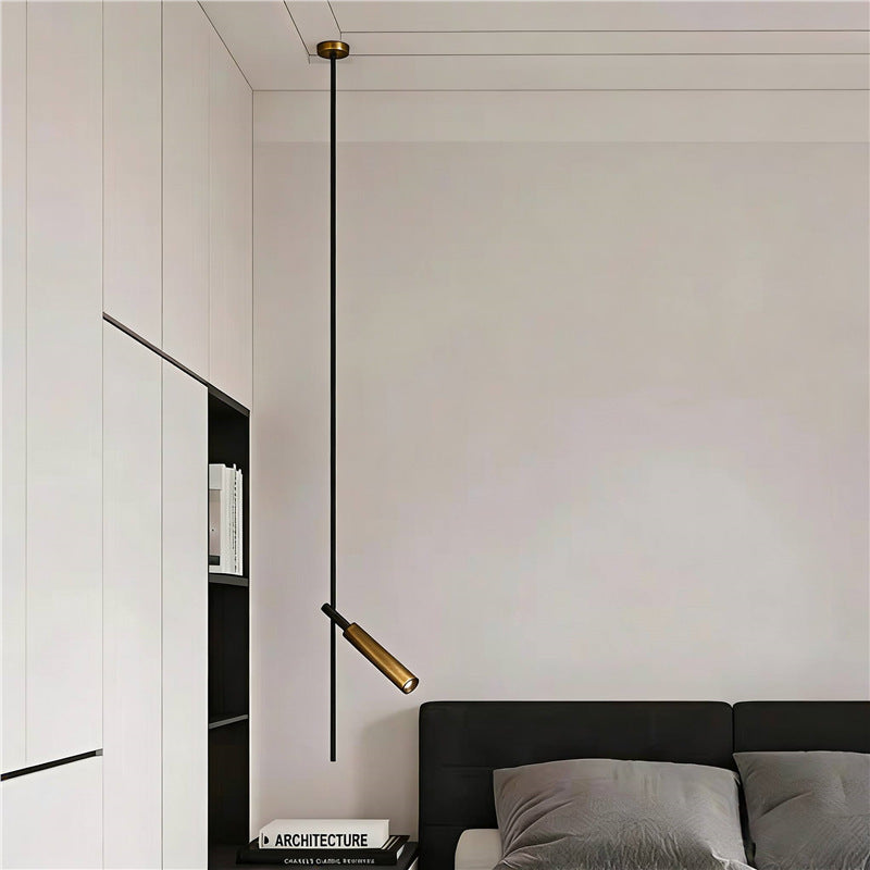 Modern minimalist bedroom bedside wall sconce with multi-head design, adjustable angle spotlight for living room, hallway, and aisle