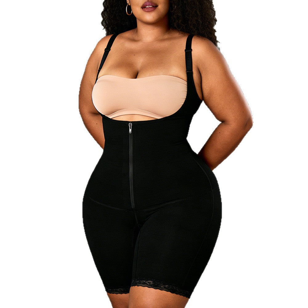 Bodyshaperfashion cross-border body shaping jumpsuit suspender waist lifting butt tightening tummy control tight body shaping garment