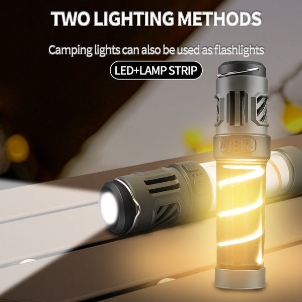 Outdoor lighting flashlight multi-functional camping light tripod camp light  new LED mosquito repellent camping light
