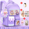 Large purple + free pendant + watch + card holder + 10-piece set