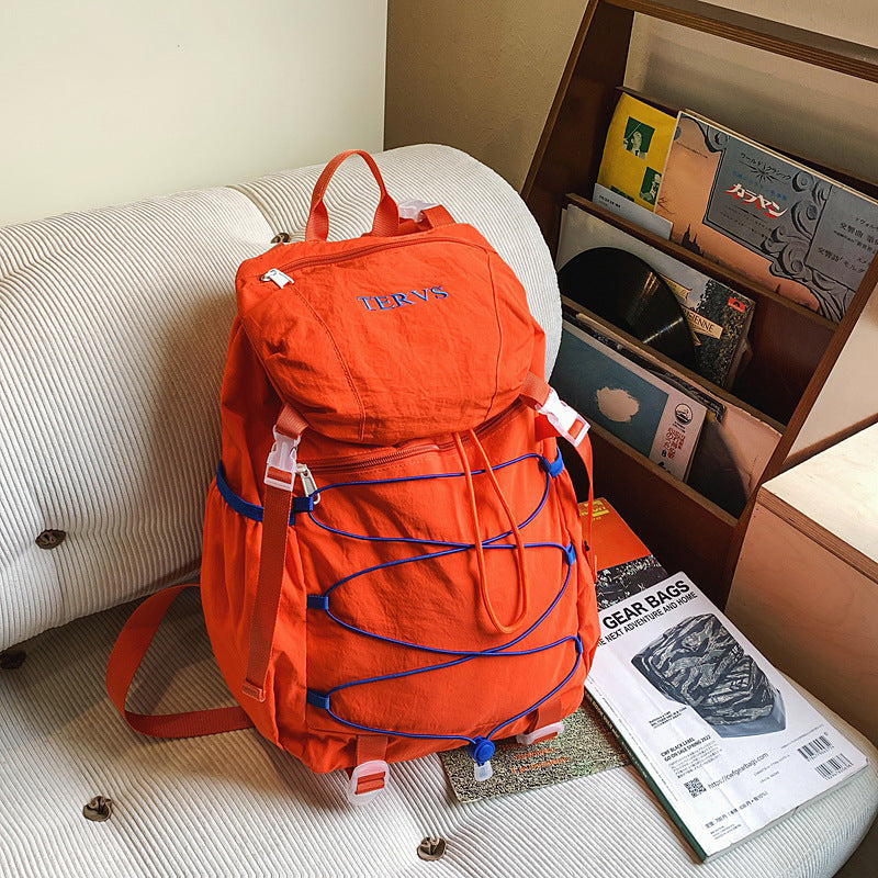 Cross-border new multi-functional sports fitness backpack fashionable outdoor mountaineering bag large capacity lightweight travel backpack