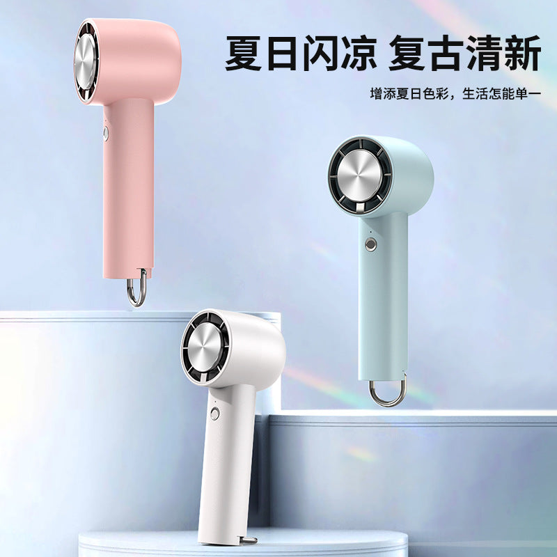 New handheld cooling fan - usb rechargeable portable mini fan for home, desk, and outdoor use - wholesale direct from factory