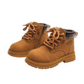 Vancahao kidsboots autumnew arrivalk-stylegirl knight boots boys big yellow boots medium and big kids