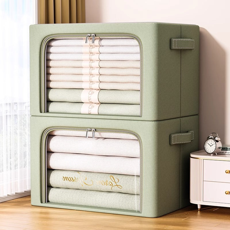 Oxford cloth large window storage box, special Baina box for clothes, wardrobe for clothes, quilt sorting box, storage box