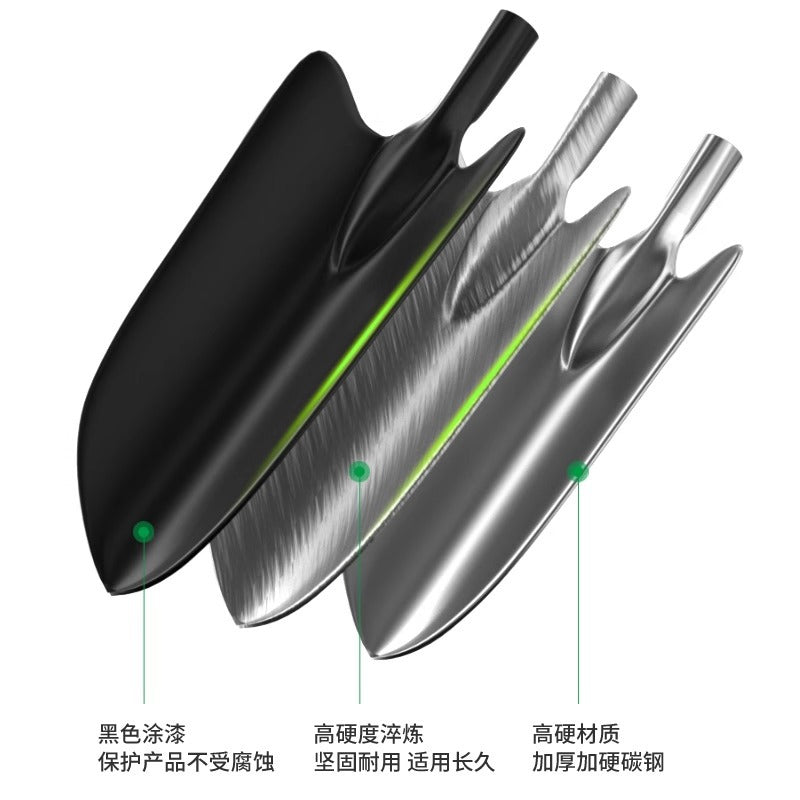 Baolian garden gardening tools small shovel rake for home flower shovel flower cultivation digging soil vegetable planting beach shovel