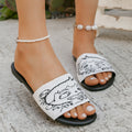 Women's summer slippers - trendy, influencer-approved, bestselling, casual, versatile, non-slip, flat, one-strap, home slippers