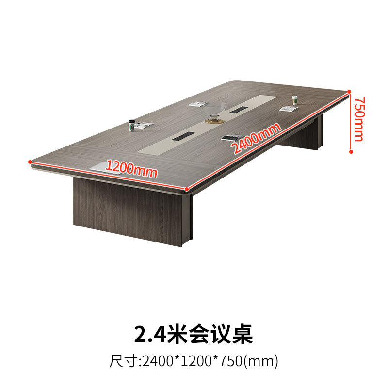 Saint li large conference table, long table, minimalist modern conference room training table, rectangular conference table and chairs