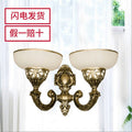 European style wall lamp bedroom bedside lamp living room led aisle wall light modern minimalist lighting fixture