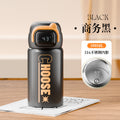 Letter double drink bouncing cup 316 stainless steel digital display thermos cup student water cup portable portable cup