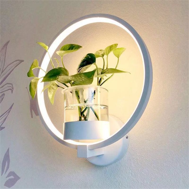 New arrival wall lamp bedroom bedside living room creative led modern casual european aisle staircase balcony wall lamp