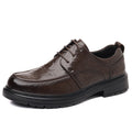 Genuine leather men's dress shoes - new arrival, bestseller. business casual, lace-up style, versatile, perfect for groom and wedding