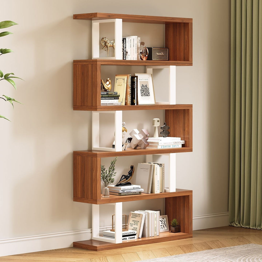 Floor-standing storage rack bookshelf solid wood wall shelf toy storage rack for home multi-layer bookcase combination storage rack