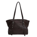 classy retro tote bag for women 2025new arrival super popular european and american shoulder bag soft leather large capacity armpit bag