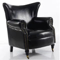 Accessible luxury living room study balcony high back chair hotel cafe single chair sofa tiger chair high backrest plaid