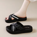 Women's summer slippers - 2025 new thick-soled, versatile korean style crossover sandals - popular trending slides - wholesale
