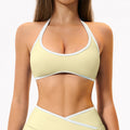 70 billion naked feeling halter sports intimates beautiful back seamless vest fitness pilates yoga sports bra 2134