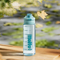 New student water bottle - portable tumbler for men and women - summer fitness sports water bottle with straw - drop-proof, leak-proof, and easy-carry