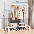 Clothes drying rack floor-standing for home bedroom hanging clothes foldable simple indoor dormitory movable storage rack for drying clothes and hats