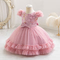 Wholesale new arrival baby girl kids dress sequin tutu princess dress first birthday dress kids dress