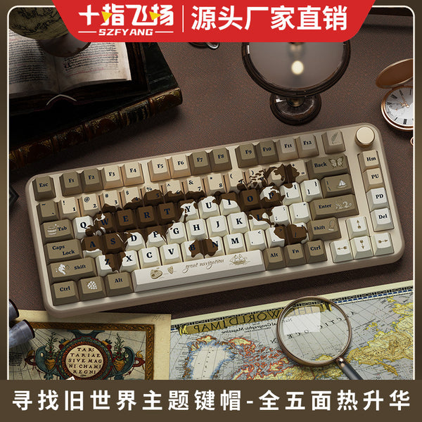 Looking for Old World, Original Height Keycaps Japanese Korean German French Spanish Adaptable GMK Keyboard Caps