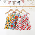 Girls' dress - kids' trendy princess sundress -  summer korean style floral dress