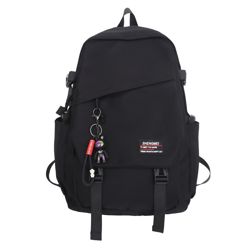 New large-capacity junior high school students backpack schoolbag travel computer backpack business leisure commuter backpack