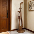 Clothes rack, coat rack, floor-standing clothes rack, for home bedroom, all solid wood, high-end solid wood clothes rack, floor-standing