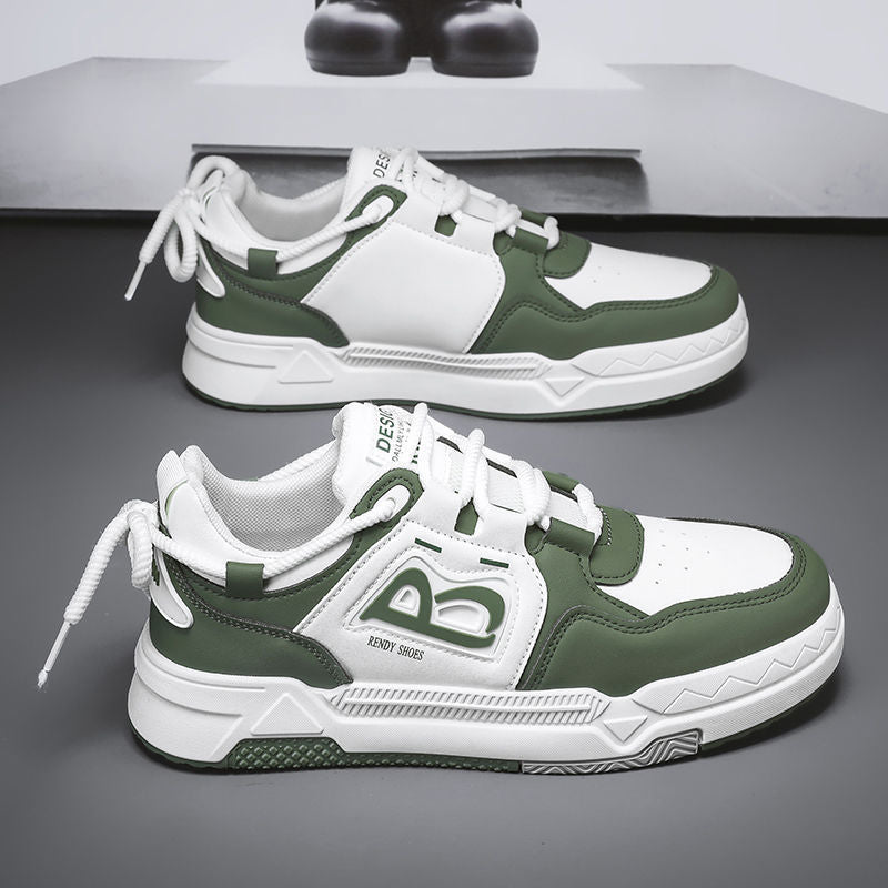 Canvas shoes men's wintercasual sports sense of designniche style men's shoes 2025new arrival student bread thick sole sneakers