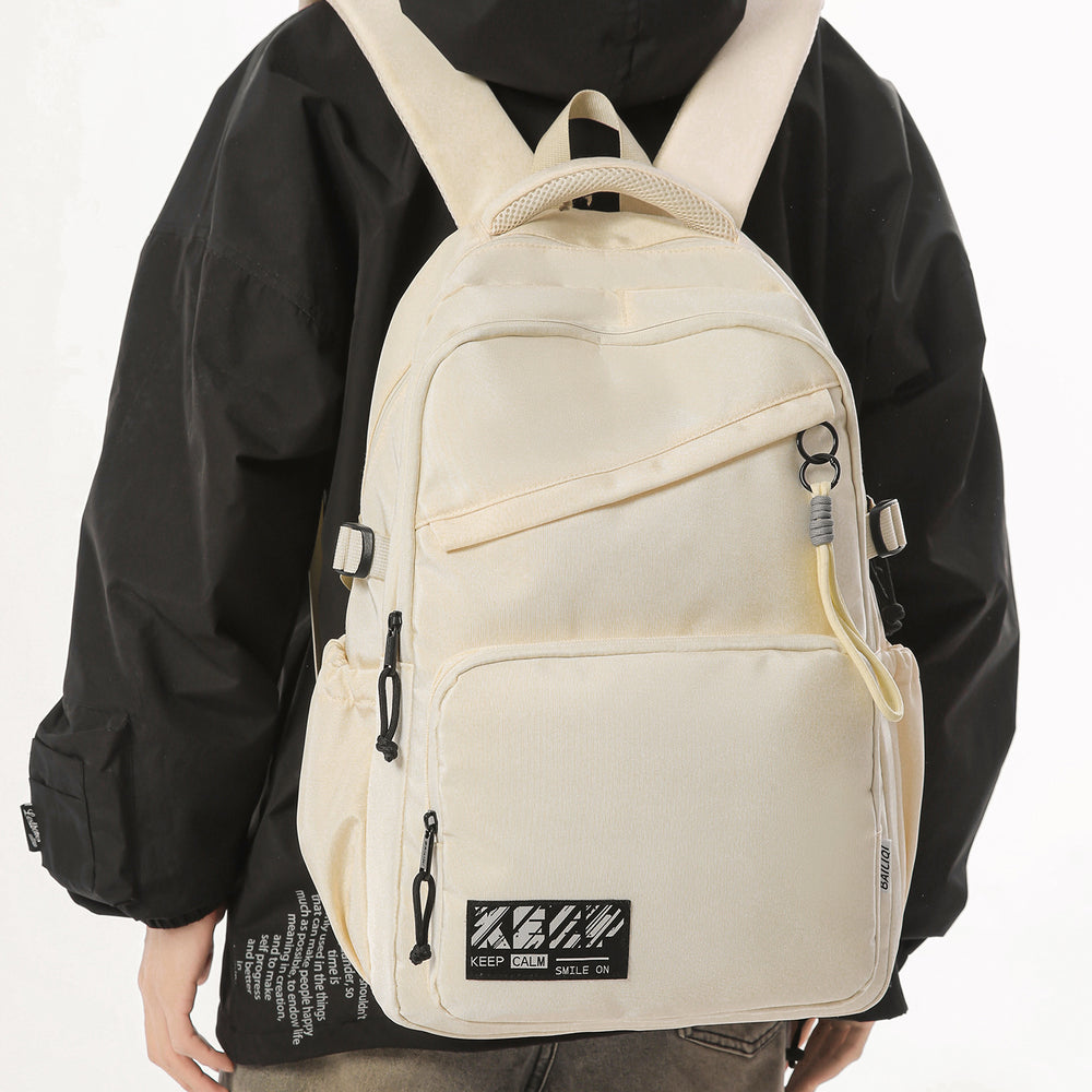 2026 new student backpack - large capacity, multiple compartments, wear-resistant, factory direct, in-stock wholesale, cross-border double shoulder backpack