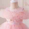 new arrival in-stock tulle evening dress princess dress girls' piano performance dress flower girl dress