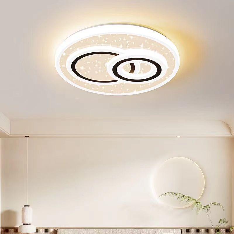 2025 new simple modern atmosphere led living room main light full of stars master bedroom dining room light whole house lighting