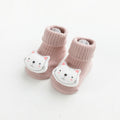 Babylon children's socks class a loose mouth baby knee socks korean style cartoon accessories baby non-slip floor socks
